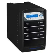 3 Target Network Blu-ray DVD CD Duplicator USB 3.0 + 500GB HDD SharkNet-3T-BD-BK