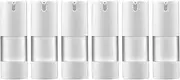 ACEmedia 0.5 Oz (15ML) Empty Refillable Airless Pump Bottle,Travel Foundation Containers,Airless Cosmetic Pump Bottle for Hand Sanitizer, Toner,Gel,Hair Oil, Lotion and Face Cream (Pack of 6)