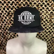 NEW HK Army Global Snap Back Hat - Acid Grey