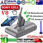 9500mAh Sony Cell Battery for Dyson V8 Absolute SV10 V8 Animal Fluffy / Filter