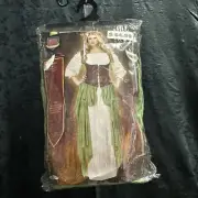 Women’s Fun World Midevil Wench Costume Size Small/medium