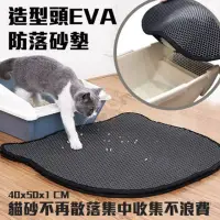 在飛比找momo購物網優惠-【iCat 寵喵樂】Cat Litter Mat貓砂墊/落砂