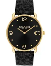 [Coach] Elliot Stainless Steel Watch in Black