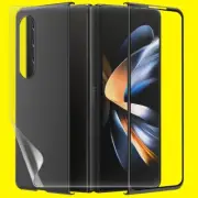 Soft Hydrogel Screen Protector Black PC Cover for Samsung Galaxy Z Fold 4 F936U