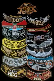 HOG Harley-Davidson Owners Group - H.O.G. Collectible Patches (2010 thru 2023)