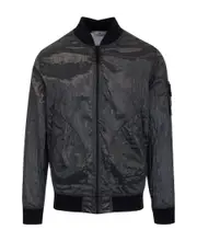 Zipper jacket M charcoal-grey