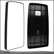 Big Mirrors Plate&LH+RH Side Heated Fits 02-18 International Prostar&Lonestar
