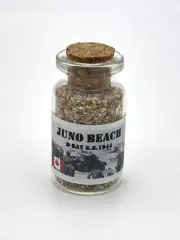 "Juno Beach" D-day Landing, Normandy, Operation "Overlord" Sand from Beach