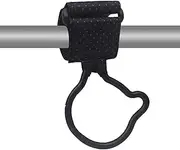 Pram Clips - Stroller Hooks | Shopping Bags and Baby Travel | Heavy Duty Zinc Alloy Bear Carabiner Hanger | Carabiner Clip for Strollers, Wheelchairs, Diaper Bags, Purse, Shopping, Grocery