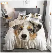 v4929 Bed Sheets Doggy Puppy Bedding Soft Doona//Du<wbr/>vet Cover Dog Lover Gift Dachshund Bed Sheets IU4929