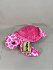 Aurora Pink Sea Turtle Plush Stuffed Animal 13" Signature Collection