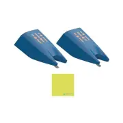 Ortofon Replacement Stylus CC MKII DJ 2-Pack Bundle with Liquid Audio Instrum...