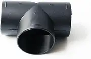 Duct Splitter, Resistant PVC Tee Round Pipe Fitting | 60mm / 75mm 3 Hole Hose Adapter Splitter, Add Flame Retardant Material Inside