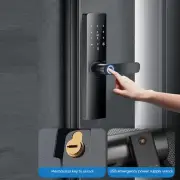 Wifi Door Handle Smart Lock Biometric Fingerprint Recognition for TU-YA App Set