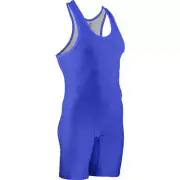 Cliff Keen Relentless Wrestling Singlet - Blue