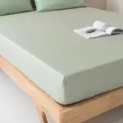 Bamboo Fitted Sheet - Sage, King