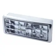 A/C heater (Center) Dash Vent - w/slide adjuster Chrome plastic for KW 2002-05
