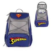 Superman Title Logo PTX Backpack Cooler Multi-Color