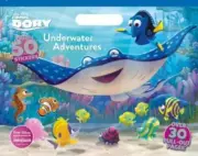 Underwater Adventures (Finding Dory Floor Coloring Pad) 50 Stickers