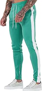 [Generic] Long Stilt Leggings Pants Men's Drawstring Joggers Sweatpants Daily Casual Sport Pants with Pockets Drawstring Elastic Waist Gym Workout Athletic Training Pants for Men