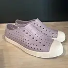 NEW KIDS Native Jefferson Wildflower Purple J6 UK5 Slip-On Vegan Loafer Shoes
