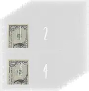 100 Envelopes Money Saving Challenge Sleeves, 25 Pcs 4 Pocket Saving Challenge Binder Inserts Pre-Printed 1~100 Numbers Money Binder Pockets Refill Pages for 6 Ring A5 Binder
