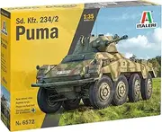 Italeri 1:35 Scale SD.KFZ 234/2 Puma Plastic Tank Model Kit