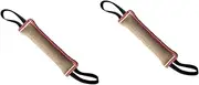 SUPVOX 2pcs Toys Dog Bite Tug Toy Dog Training Toy Outdoor Dog Train Toy Pet Dog Chewing Toy