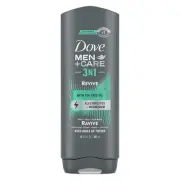 Dove Men+Care Post-Workout Body Wash For Men 3N1 Revive With Tea Tree Oil 18 oz