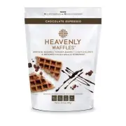 SALE CLOSE DATED | Chocolate Espresso Waffle Mix | 13.5 oz | Heavenly Waffles