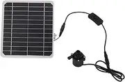Solar Kit for DIY Water Fountain Outdoor, 50W Solar Powered Water Fountain Pump, Solar Panel Kit Outdoor Solar for Bird Bath, Ponds, Garden, Fish Tank