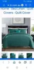 Embossed Queen/King Bedspread, Teal Green