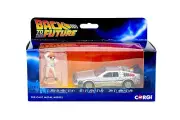 Corgi 05503 1/36 Scale Back to the Future Doc Brown & DeLorean Diecast Car