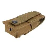 Tactical Molle Flashlight Holder Holster Flashlight Pouch Torch Carrying Case