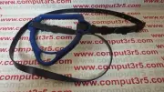 Brown Polyurethane Anti-Rearing Bit Alternative. Horse bit. With Head Strap.