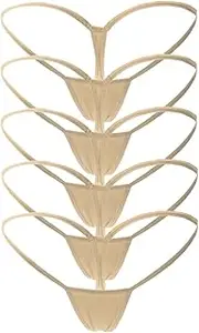 [Mbotnee] Women's G-Strings Micro Thongs Tiny Panties Underwear