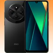 Xiaomi Poco C75 Dual SIM (6GB RAM, 128GB, Black) - Brand New