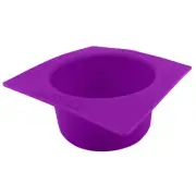 Waxness Non-Stick Easy Clean Silicone Bowl for Waxness W-CUBE Warmers 1lb Purple