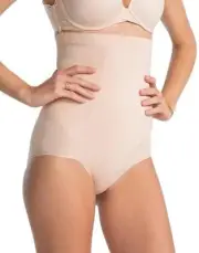 SPANX Women's Shapewear Oncore High Waisted Brief Soft Nude Size XL Sculpt NWT
