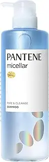 Pantene Micellar Non Silicone Shampoo Pure & Cleanse Pump 500ml 500ml (x1)