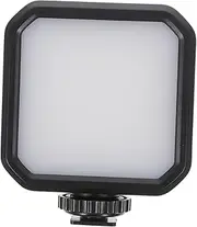 Vaguelly Portable Led Video Light Photography Light for Smartphone/DSLR 359 Options 0-100% Brightness Control 3 Cold Shoes