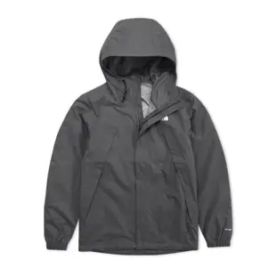 【The North Face】北臉 外套 男款 運動連帽外套 防潑水 M ANTORA JACKET-AP DRYVENT 灰 NF0A7QOH0UZ