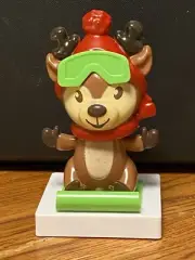 New 2020 Solar Powered Dancing Toy Bobblehead - Christmas Sledding Reindeer
