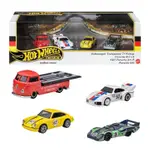 現貨 全新HOT WHEELS PREMIUM風火輪 運輸車4件組 保時捷 PORSCHE 917 911 935 T1