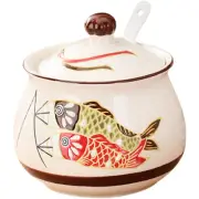 Japanese Seasoning Jar Tea Spoon Sugar Shaker Food Containers