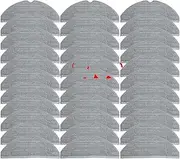 Mop Cloth, Compatible for Roborock S8 S8 Plus S8+ S8 Pro Ultra G20 Robot Vacuum Cleaner Double Vibration Mop Rags Parts Accessories(40 pcs)