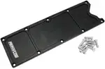 Aeroflow GM LS1 Billet Valley Plate Cover Black LS - AF77-5015BLK