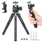 MT03 Mini Tabletop Tripod Camera Tripod Stand Mini BallHead Phone Clip