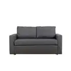 Casa Decor Selena 2 in 1 Sofa Bed Couch 2 Seater Stylish Space Saving Charcoal