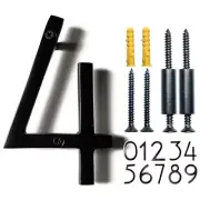 6 Inch Floating Mount Shadow House Address Number For Outside or Inside,